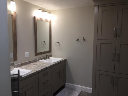 bathroom facelift